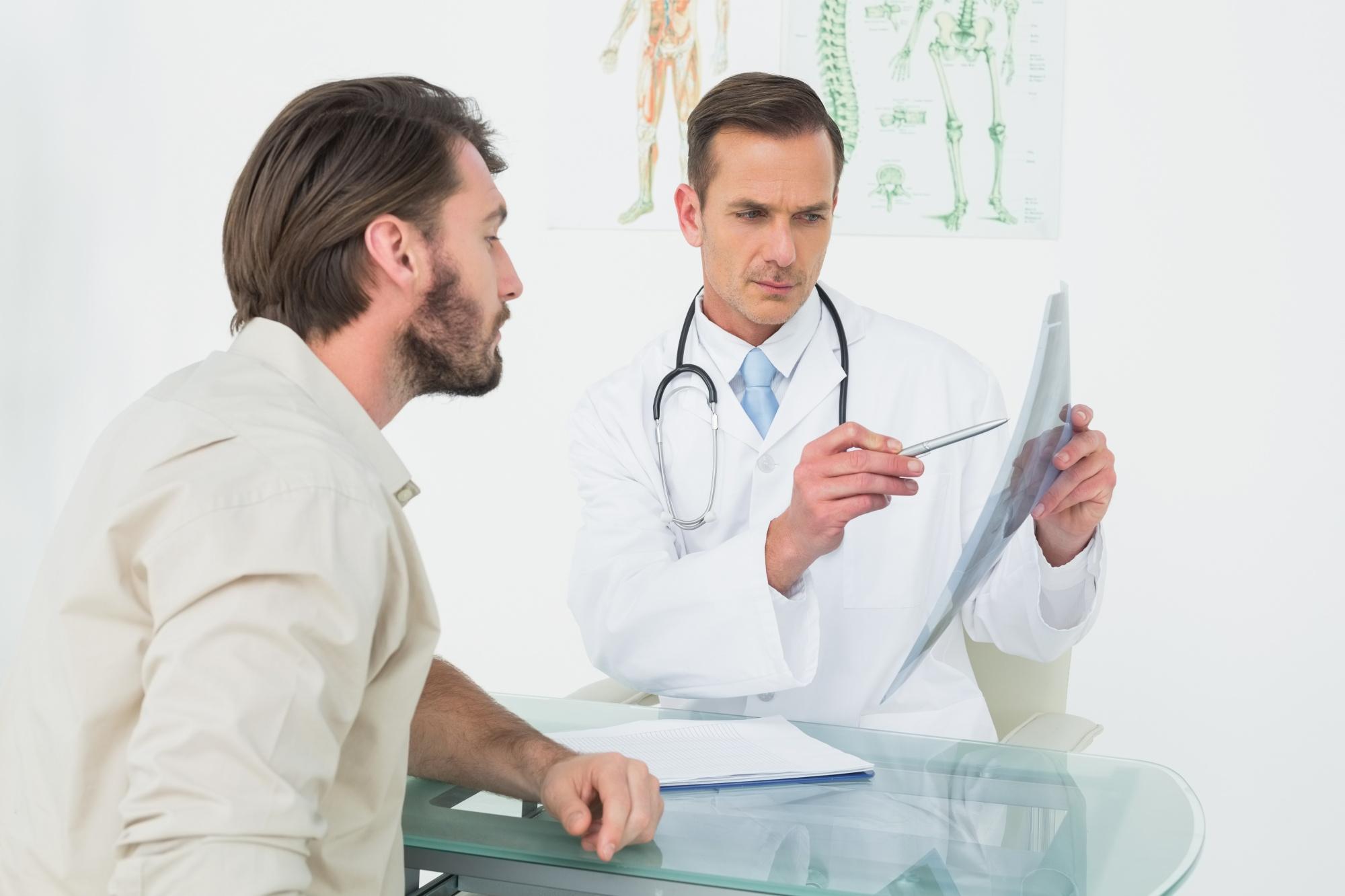 Patient receiving a sick visit consultation with a primary care provider in Charlotte, NC