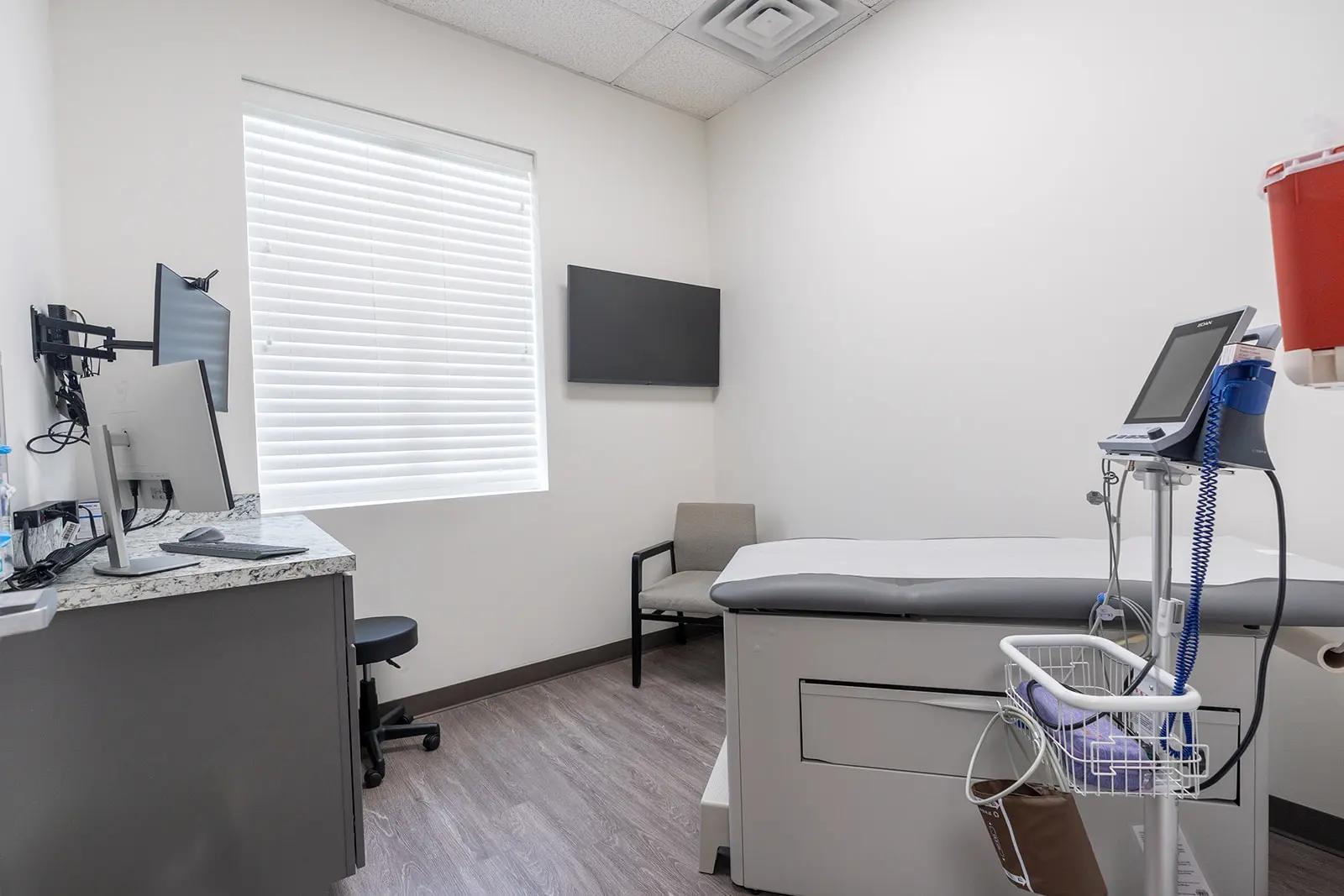 Exam Room at Fanous Clinic in Charlotte, NC - Modern and Comfortable