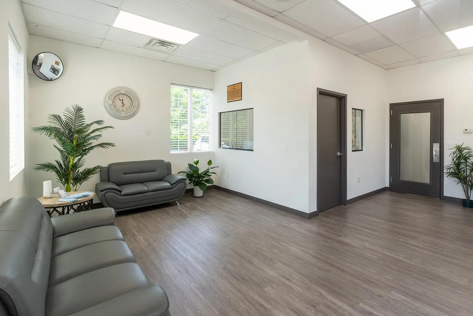 Fanous Clinic lobby - welcoming and comfortable environment in Charlotte, NC