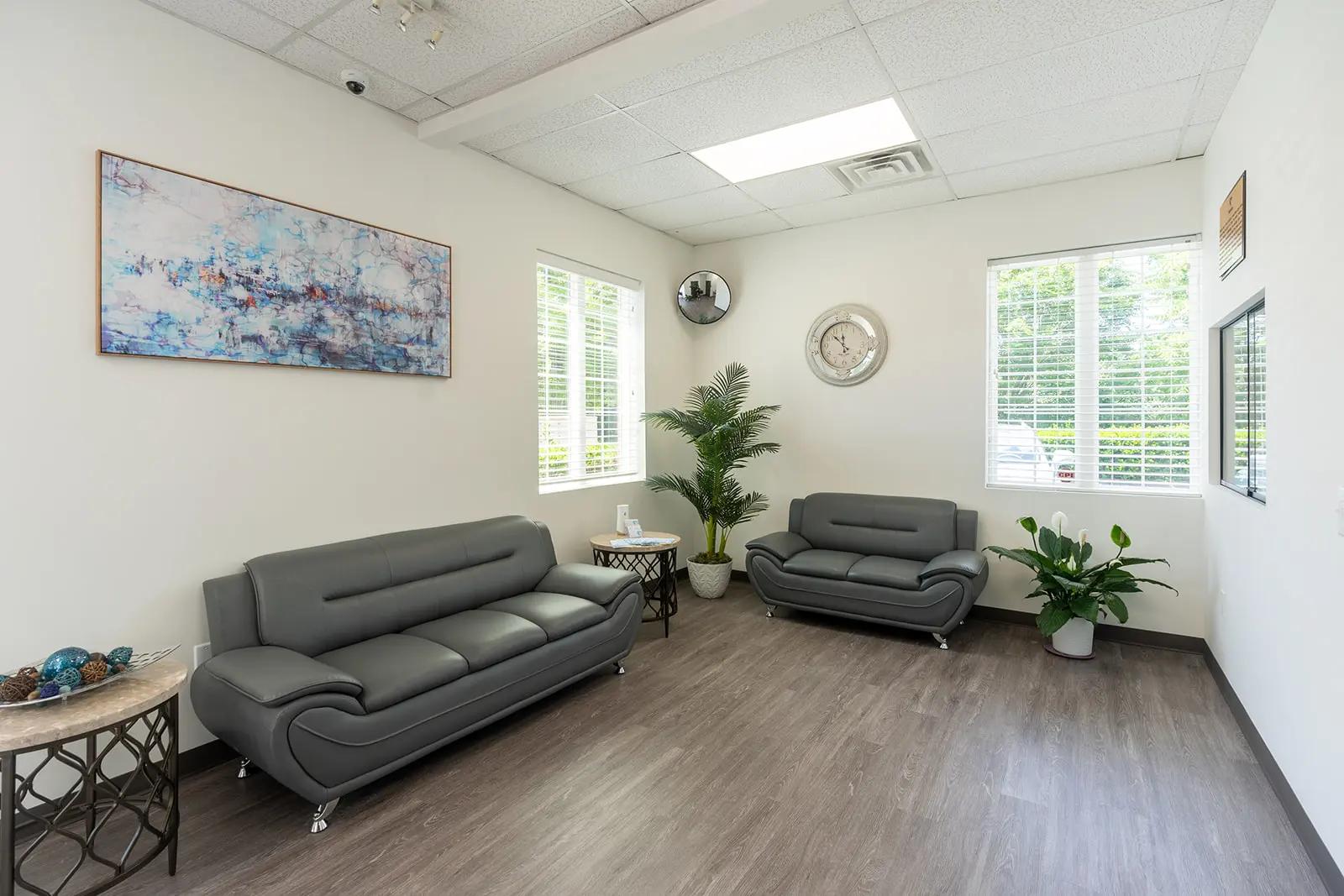 Waiting Area at Fanous Clinic in Charlotte, NC - Comfortable and Welcoming